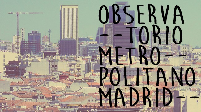 El Observatorio Metropolitano de Madrid en Cartografías de la Ciudad Capitalista