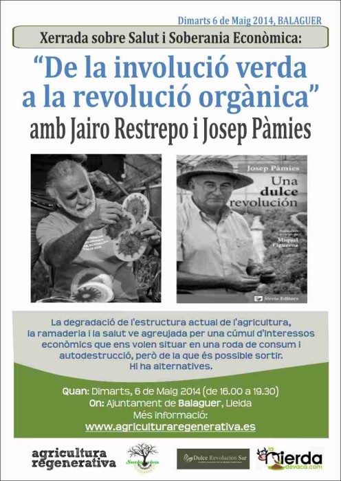 Charla de Jairo Restrepo y Josep Pámies: 